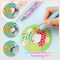 22-piece luminous painting pen kit for DIY art, including metal pen tips, rhinestone picker tools with tips and wax, ideal accessories for adult paint-by-number projects